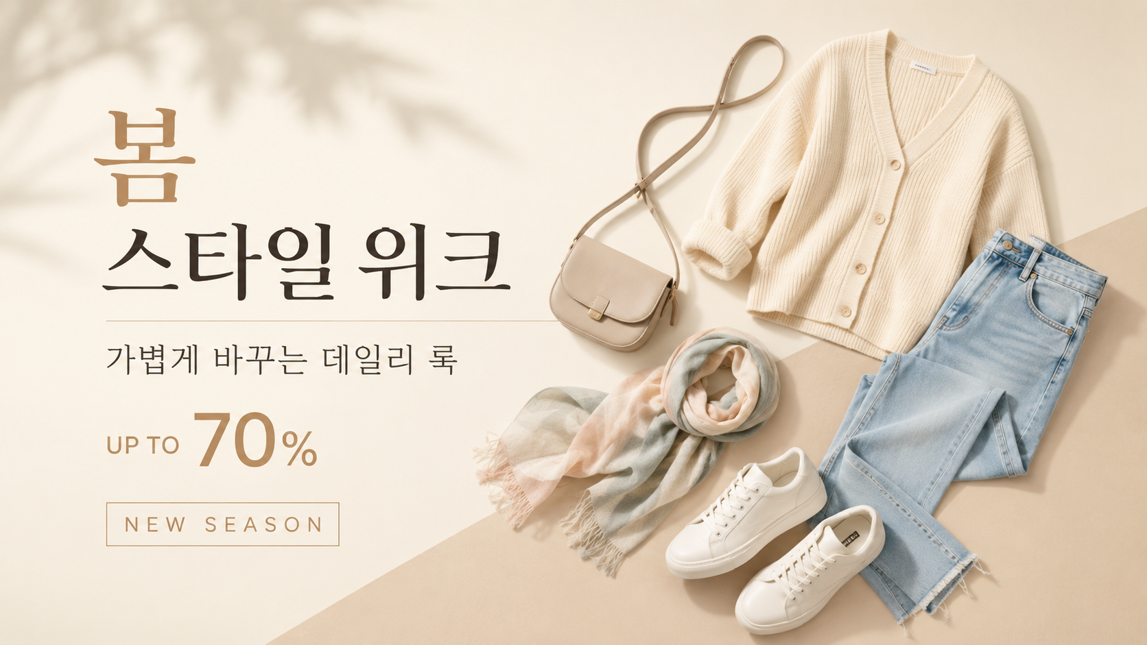 패션 프로모션 배너 02